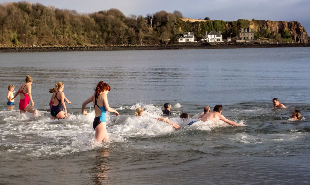 Aberdour "Loony Dook" - Cold! by frequentframes