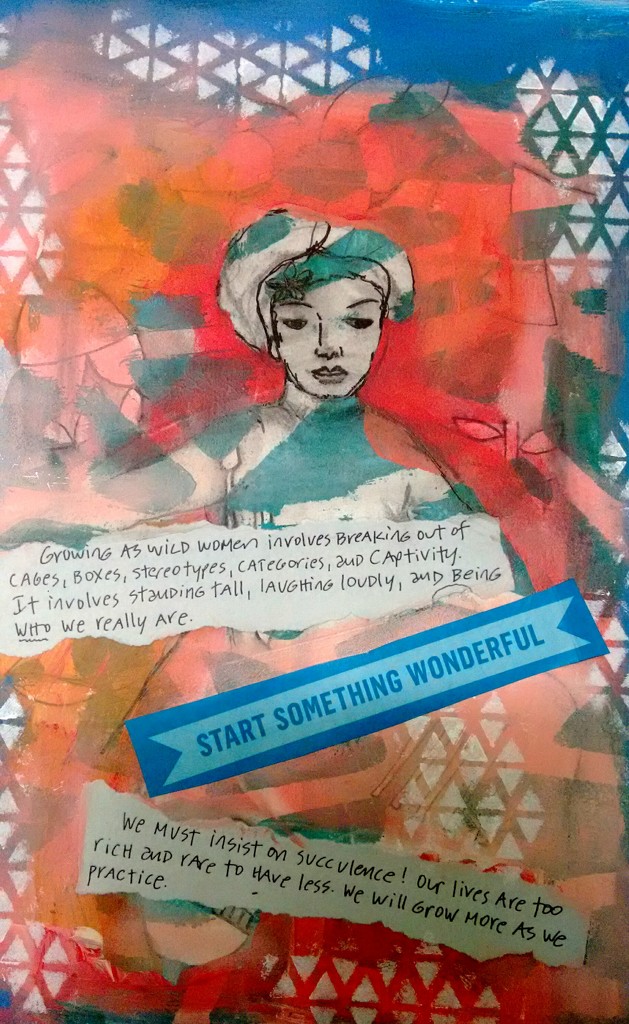 Art journaling by cpw