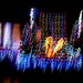 Abstract Christmas lights by boxplayer