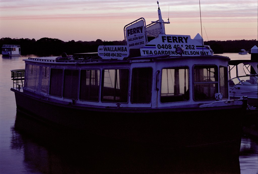 The old ferry by peterdegraaff
