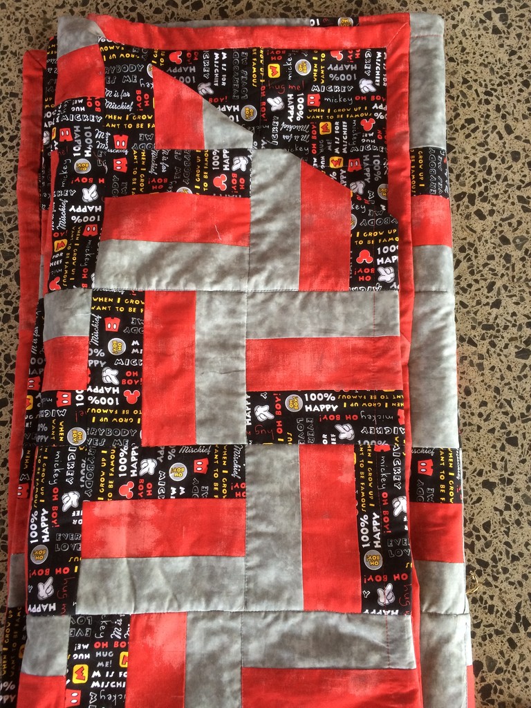 Completed quilt  by Dawn