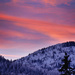 Mountain sunset by kiwichick