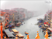 8th Jan 2017 - A Foggy Grand Canal, Venice (taken from the viewing platform of the Coin department store)