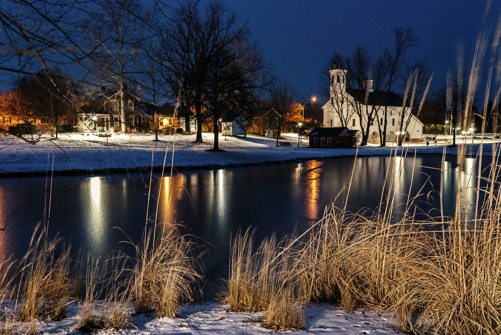 Cold January night @ Heritage Park by ggshearron
