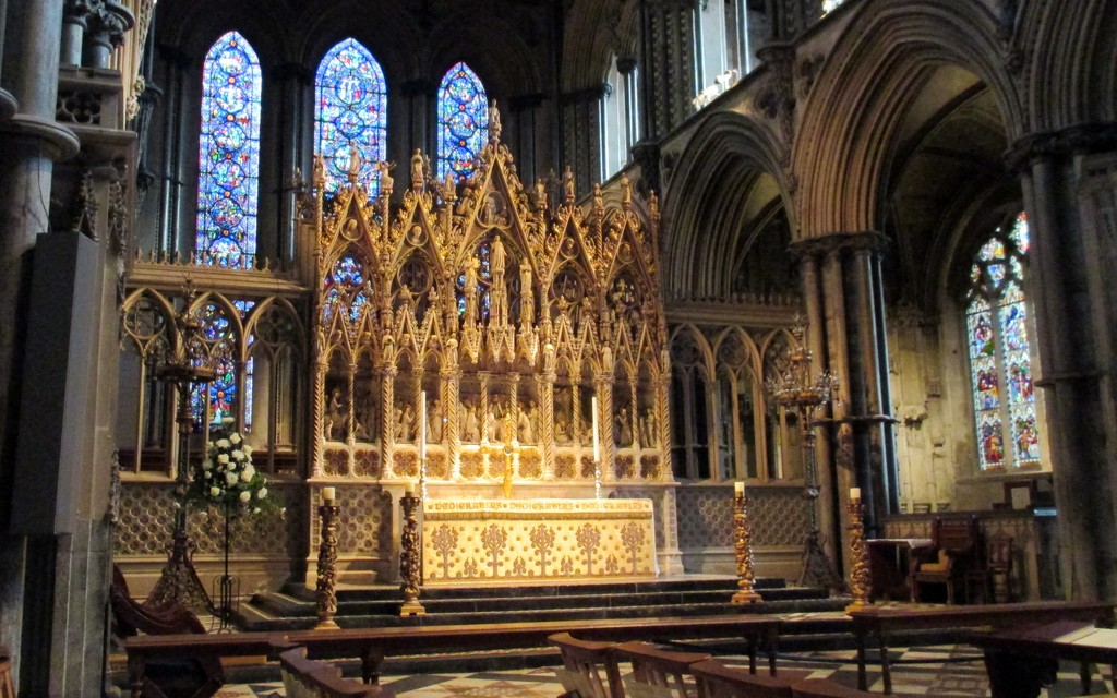 Altar, Ely Cathedral, UK by g3xbm