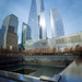 Freedom Tower and 9/11 Memorial Fountains  by darylo