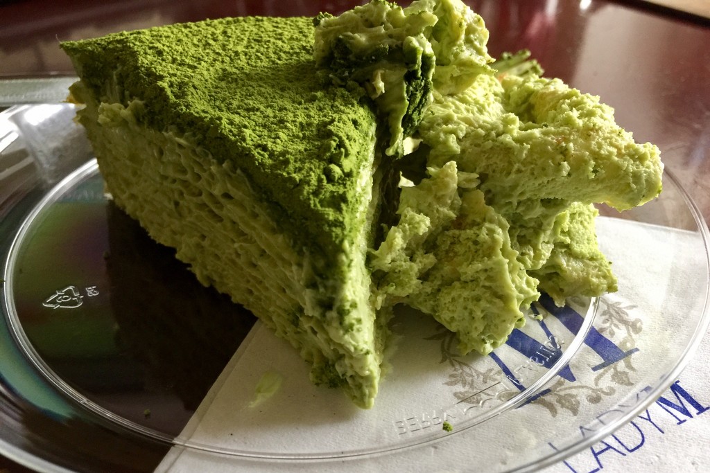 Green Tea Mille Crêpe by fauxtography365
