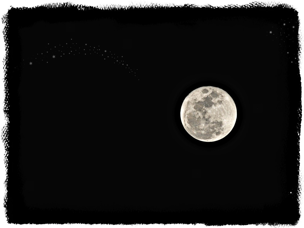 Full Wolf Moon by peggysirk