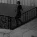 Girl running down the stairs before Opera Modo at DIA by corktownmum