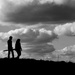 Couple in Silhouette by jon_lip