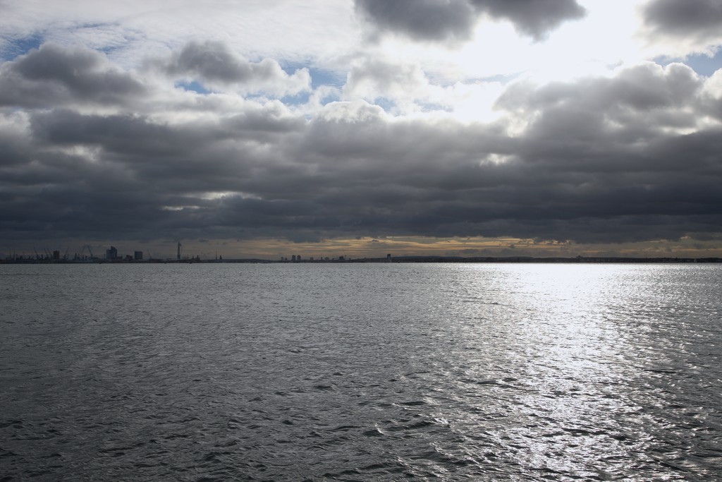 Storm Clouds Over Portsmouth by davemockford