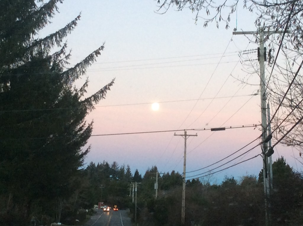 Full moon setting soon  by pandorasecho