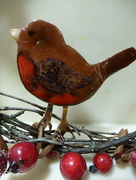 15th Jan 2017 - I love this little Robin brooch...... 