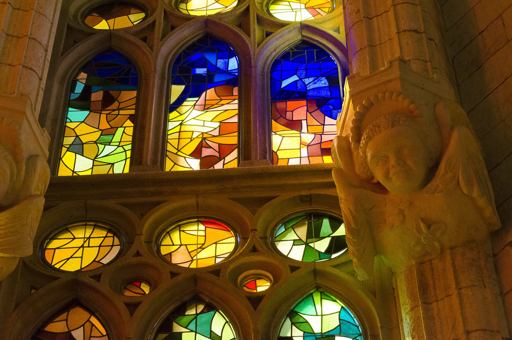 Color & Art @ Sagrada Familia by ggshearron