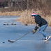 Pond hockey by dridsdale