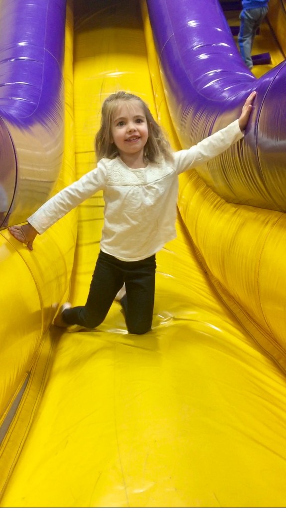 She finally went down the biggest slide  by mdoelger
