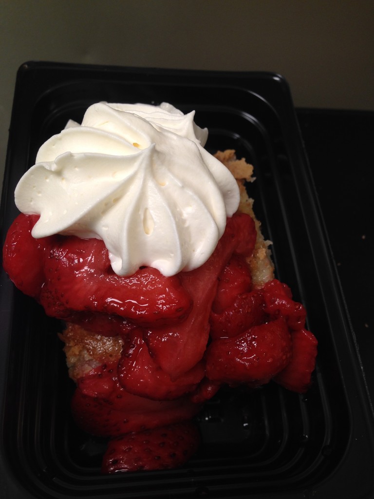 strawberry shortcake for school lunch by wiesnerbeth