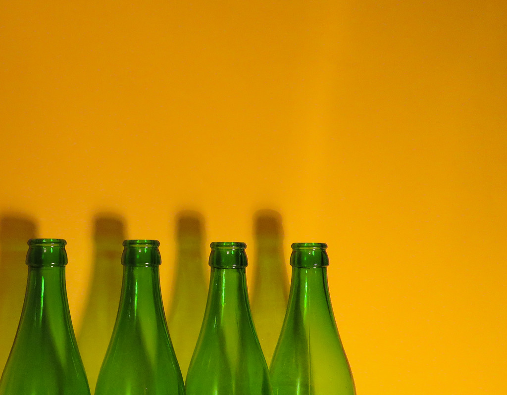Four green bottles by m2016
