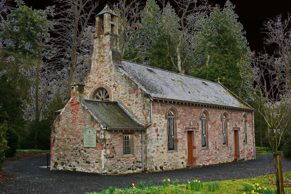 Mertoun Kirk, Scottish Borders, Scotland by terryliv