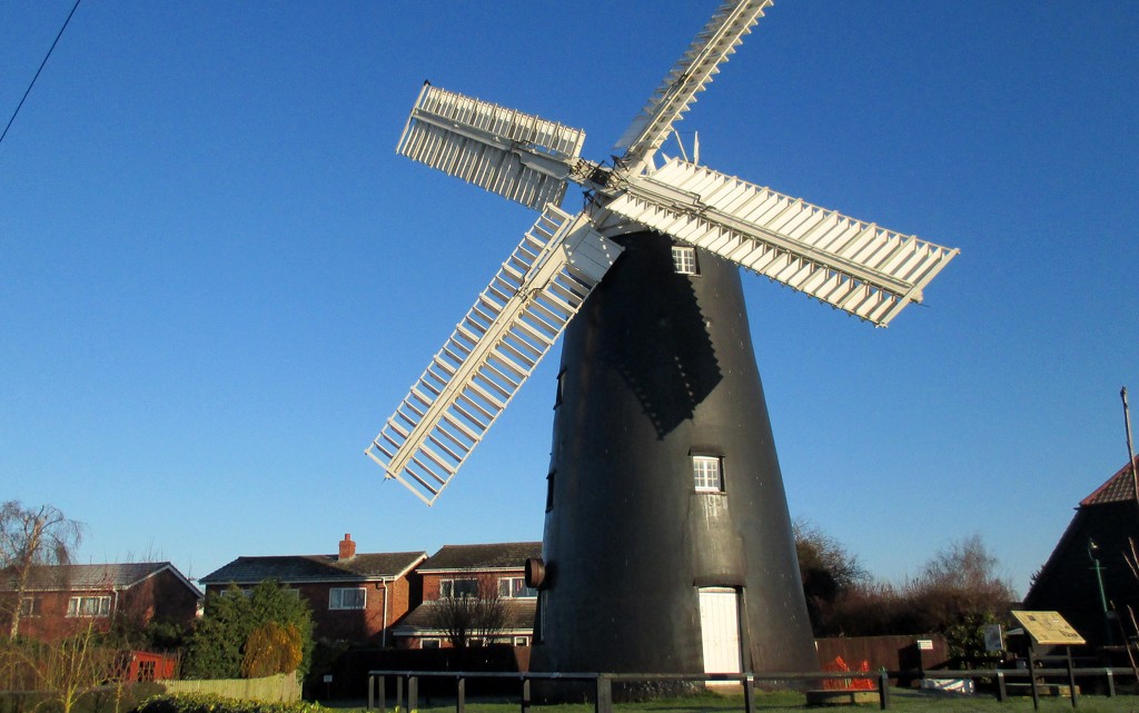 Our Local Windmill In The Cold by g3xbm