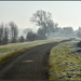 Wood Lane on a frosty day by rosiekind
