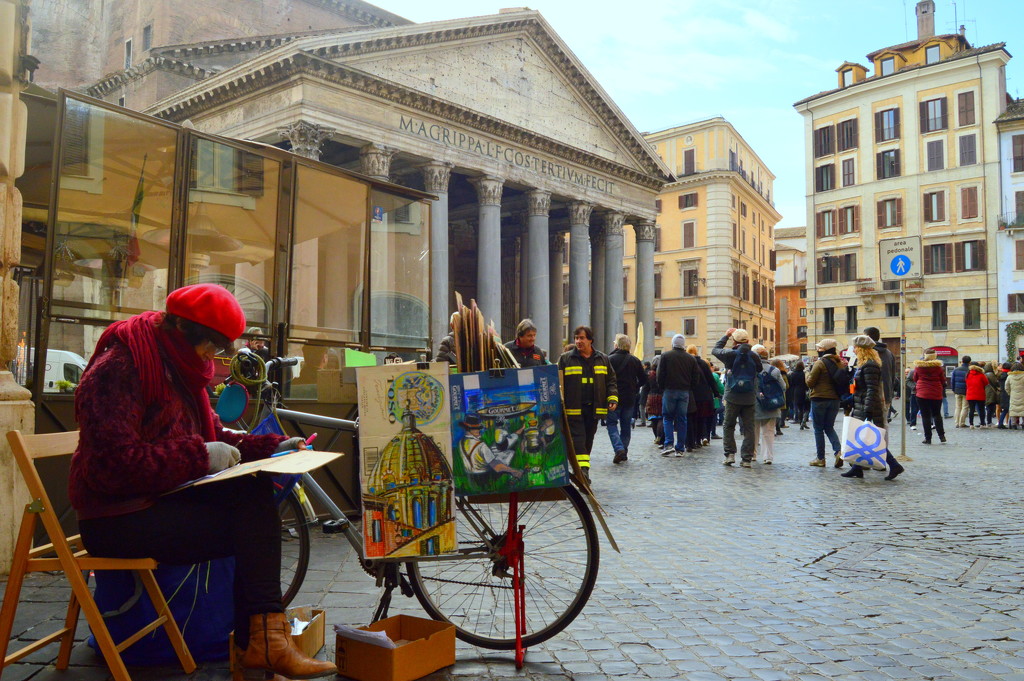 The Artistic City of Rome by kareenking