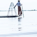 One Legged Fisherman Portrait by rminer