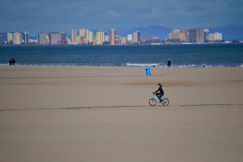 Beach Bike Ride by kareenking