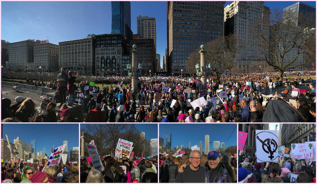 Women's March in Chicago by taffy