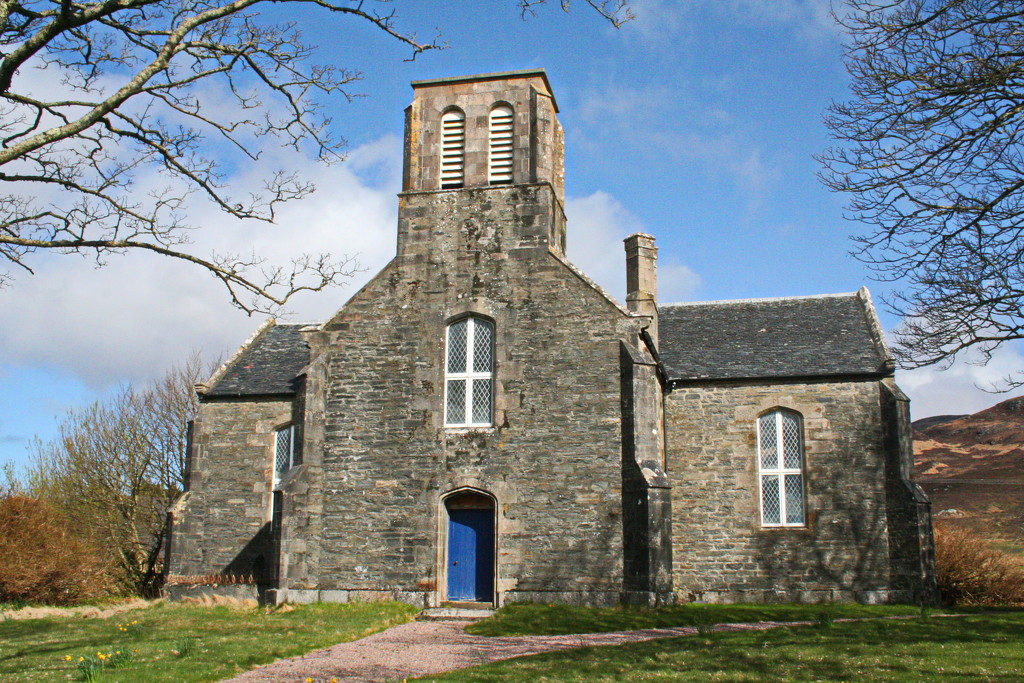 Parish Churches - Ardnamurchan Parish Church at Kilchoan, Scottish Highlands by terryliv