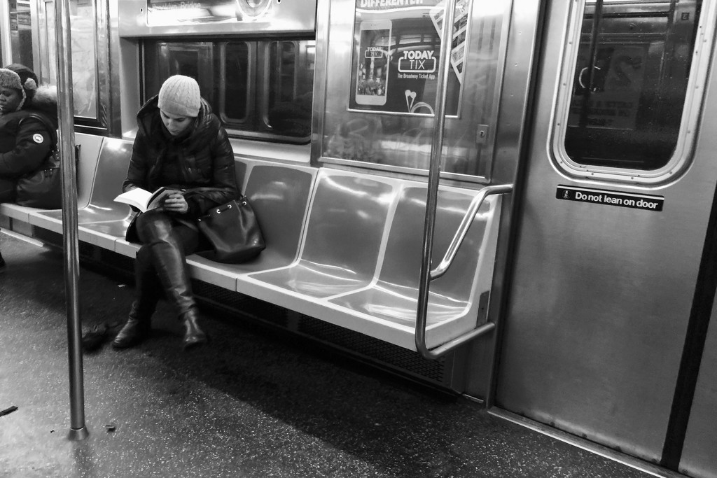 So I'm on the subway tonight... by fauxtography365