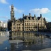 Water Feature and Town Hall, Bradford by fishers