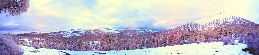 Cinder Hills Overlook in Infrared by joysabin