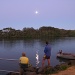 Moon over the Brunswick River by loey5150