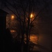 Streetlights in the Foggy Morning by selkie