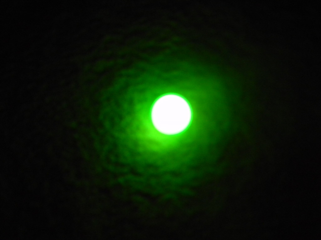 Green Ball Glowing by sfeldphotos
