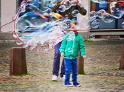 25th Jan 2017 - The Freiburg Marketplatz bubble boy