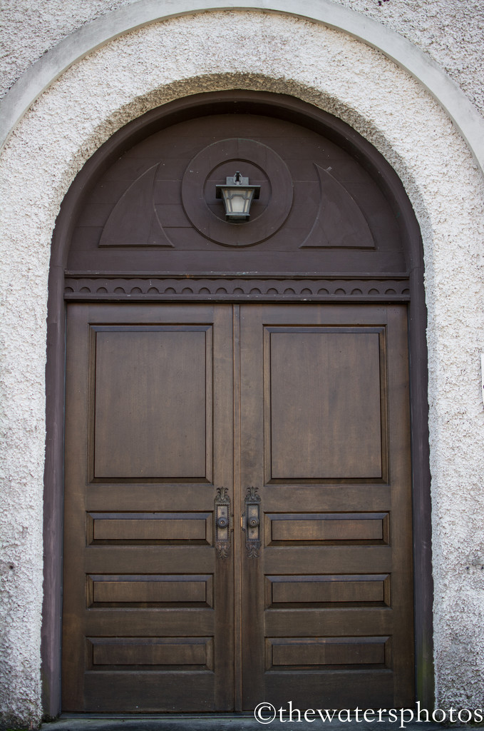 Church doors by thewatersphotos