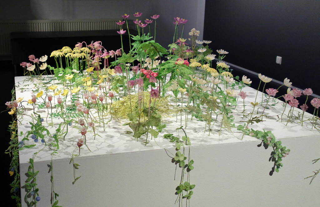 Crocheted medicinal plants from Iceland (real size) by annelis