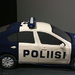 Crocheted police car (real size) by annelis