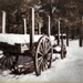 Old log hauling wagon by joysabin