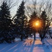 Winter Sunset by bjchipman