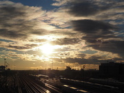 1st Feb 2017 - Sunset over the Rail Yards