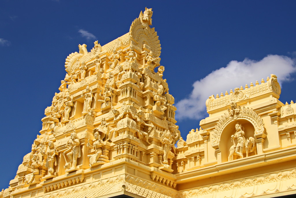 Hindu Temple by terryliv