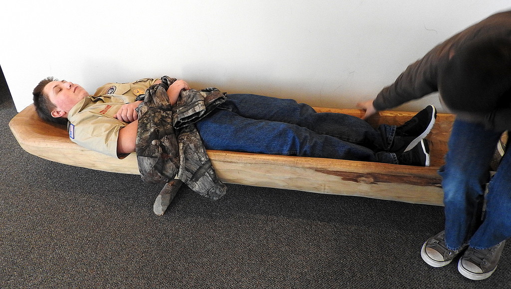 Canoe nap by homeschoolmom