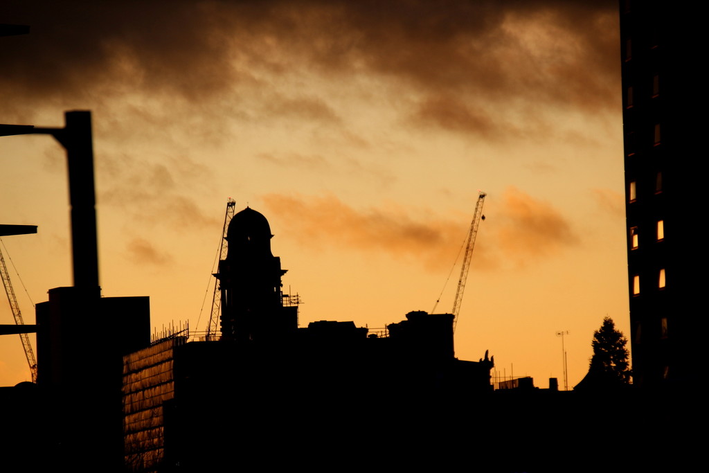 Manchester Sunset by oldjosh