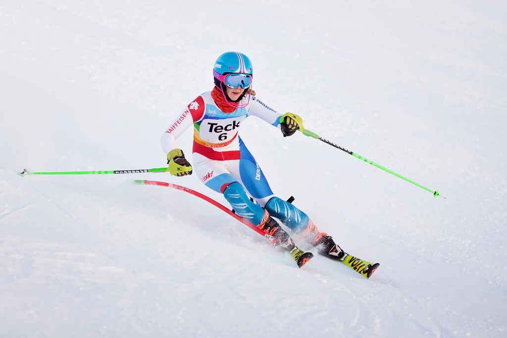 Ski racing by kiwichick