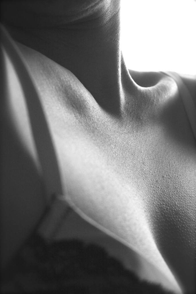 skin and clavicle by fauxtography365