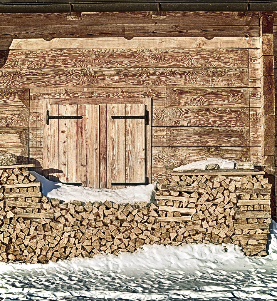 mountain hut by jerome