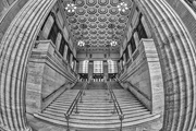 6th Feb 2017 - Chicago's Union Station Grand Staircase - B&W